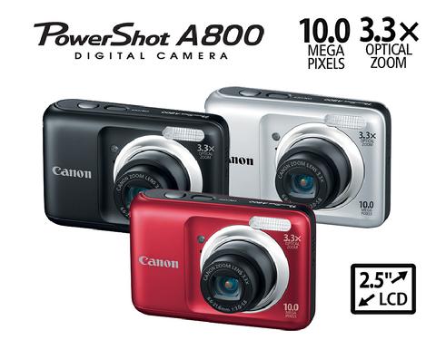 Canon Powershot A800 digital camera