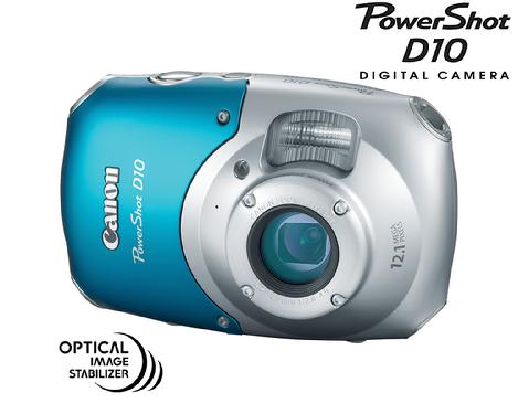 Canon Powershot D10 waterproof digital camera