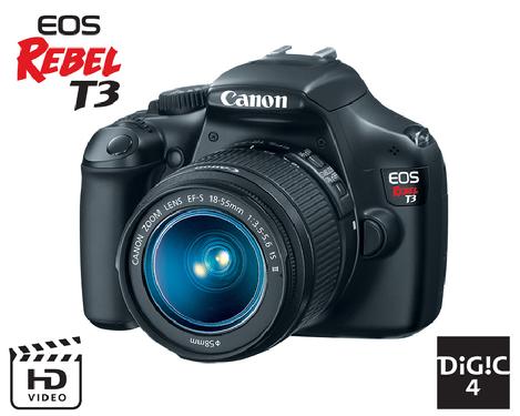 Canon EOS Rebel T3 digital SLR