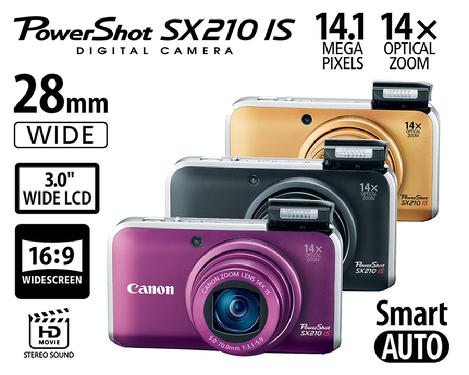 Moldaners - Canon Powershot SX210 IS | Digital Compact | New